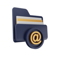 icono de carpeta 3d png