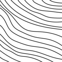 Freehand texture with curves lines vector