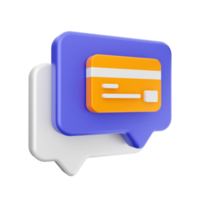 3d chat icon png