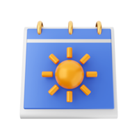 3d calendar event date day schedule icon illustration png