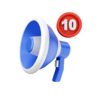 3d notification icon illustration png