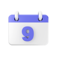 3d Kalender Symbol Illustration png