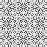 vector decorating geometric flower shapes and pattern design background