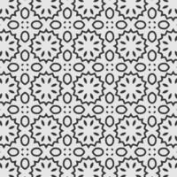 vector decorating geometric flower shapes and pattern design background