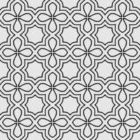 vector decorating geometric flower shapes and pattern design background