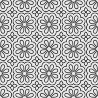 vector decorating geometric flower shapes and pattern design background