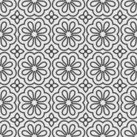 vector decorating geometric flower shapes and pattern design background