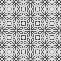 vector decorating geometric flower shapes and pattern design background