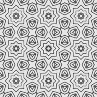 vector decorating geometric flower shapes and pattern design background