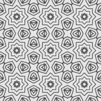 vector decorating geometric flower shapes and pattern design background