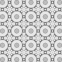 vector decorating geometric flower shapes and pattern design background