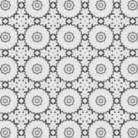 vector decorating geometric flower shapes and pattern design background