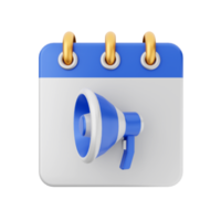 3d calendar event date day schedule icon illustration png