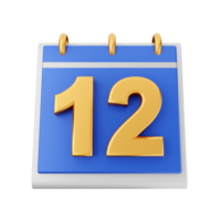 3d calendar event date day schedule icon illustration png