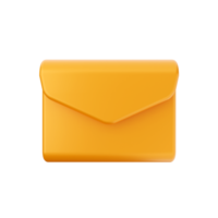 3d correo correo electrónico mensaje sobre png