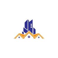 High building logo vector