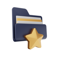 3d folder icon png