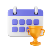 3d calendar icon illustration png