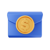 3d money coin dollar icon illustration png