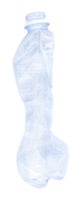 gecomprimeerd plastic fles png