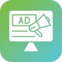 Advertising Campaign Vector Icon Style