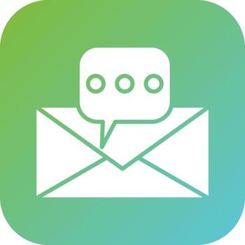 Message Vector Icon Style