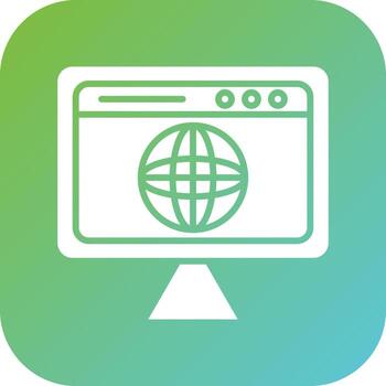 Browser Vector Icon Style