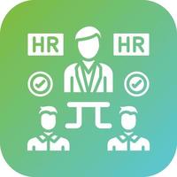 Hiring Manager Vector Icon Style