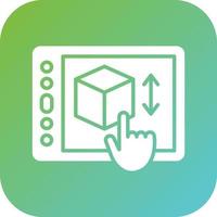 Interaction Design Vector Icon Style