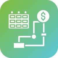 Investment Plan Vector Icon Style