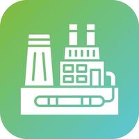 Geothermal Energy Vector Icon Style