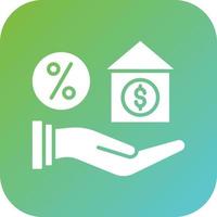 Home Loan Vector Icon Style