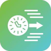 Moving Forward Vector Icon Style
