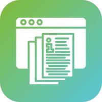 Documentation Portal Vector Icon Style