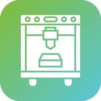3D Printing Vector Icon Style