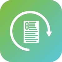 Automatic Refills Vector Icon Style
