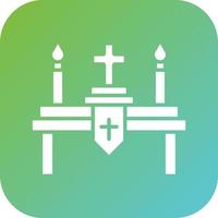 Altar Vector Icon Style