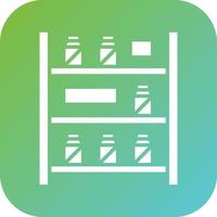 On Shelf Availability Vector Icon Style