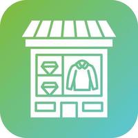 Al por menor comercialización vector icono estilo