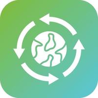 Ecological Integration Vector Icon Style