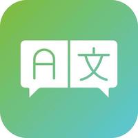 Translator Vector Icon Style