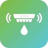 inteligente agua sensor vector icono estilo