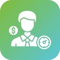 Performance Marketer Vector Icon Style