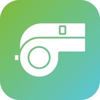 Whistle Vector Icon Style