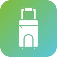 Travel Luggage Vector Icon Style