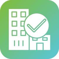 Hotel Availability Vector Icon Style