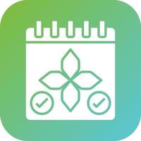 Spa Booking Vector Icon Style