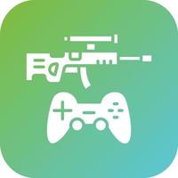 Action Game Vector Icon Style