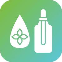 Essentail Oil Vector Icon Style