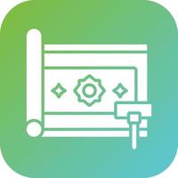 Carpet Cleaning Vector Icon Style